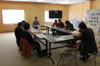 入門講座情報交換会の風景